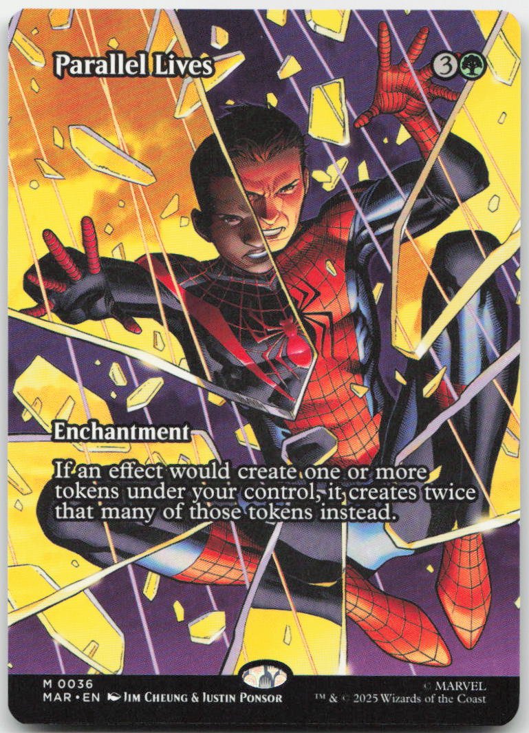 Parallel Lives (Borderless) M Marvel Eternal-Legal 36 NM