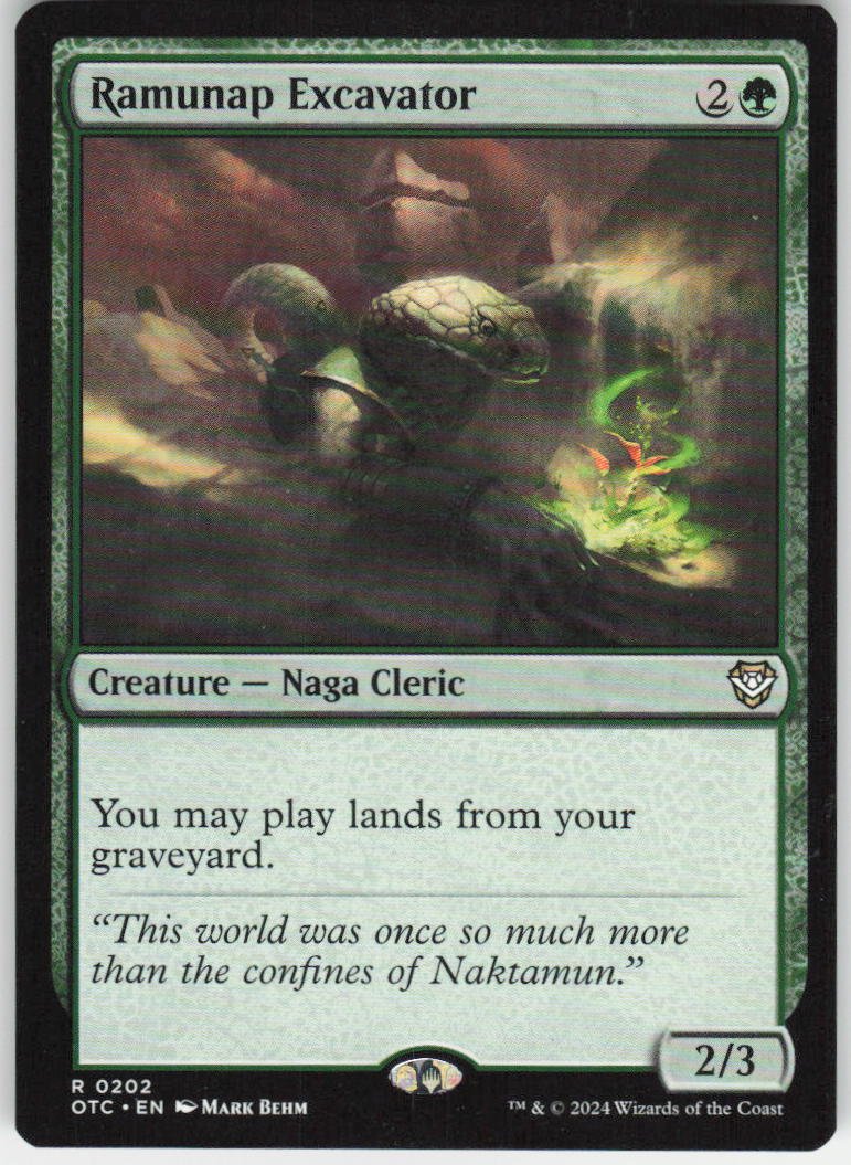 Ramunap Excavator R Commander: Outlaws of Thunder Junction 202 NM