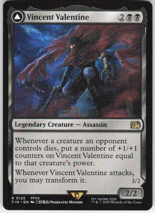 Vincent Valentine R FINAL FANTASY 125 NM