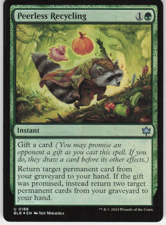 Peerless Recycling U Bloomburrow 188 NM