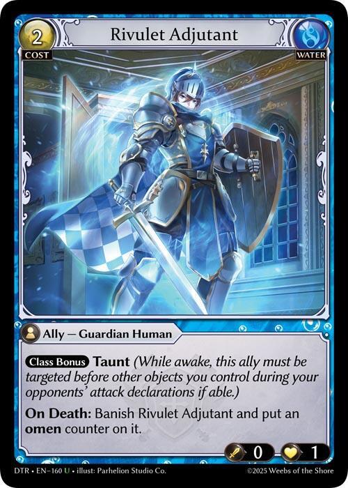 Rivulet Adjutant 160 Uncommon Distorted Reflections NM