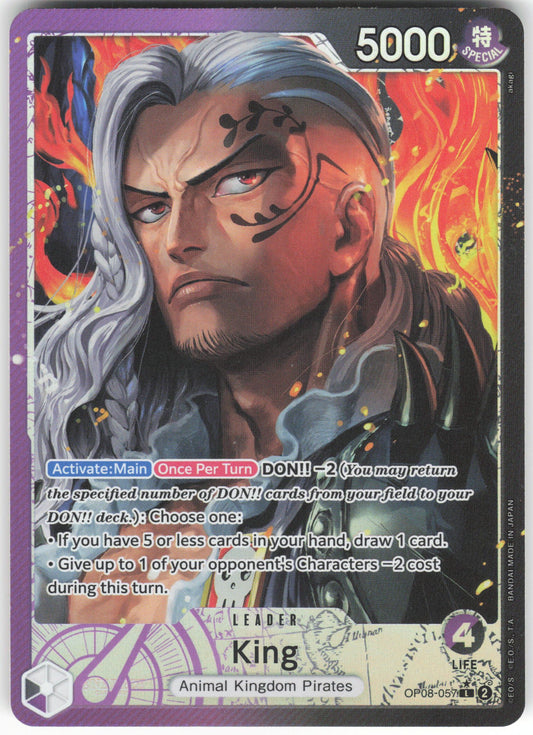 King (057) (Parallel) L Two Legends OP08-057 NM