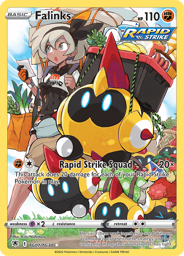 Falinks TG07/TG30 Trainer Gallery Rare Astral Radiance Trainer Gallery Holo NM/M