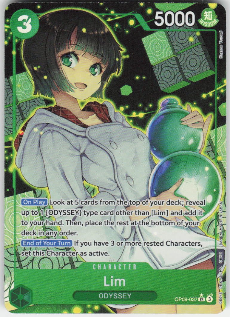 Lim (037) (Parallel) SR Emperors in the New World OP09-037 NM