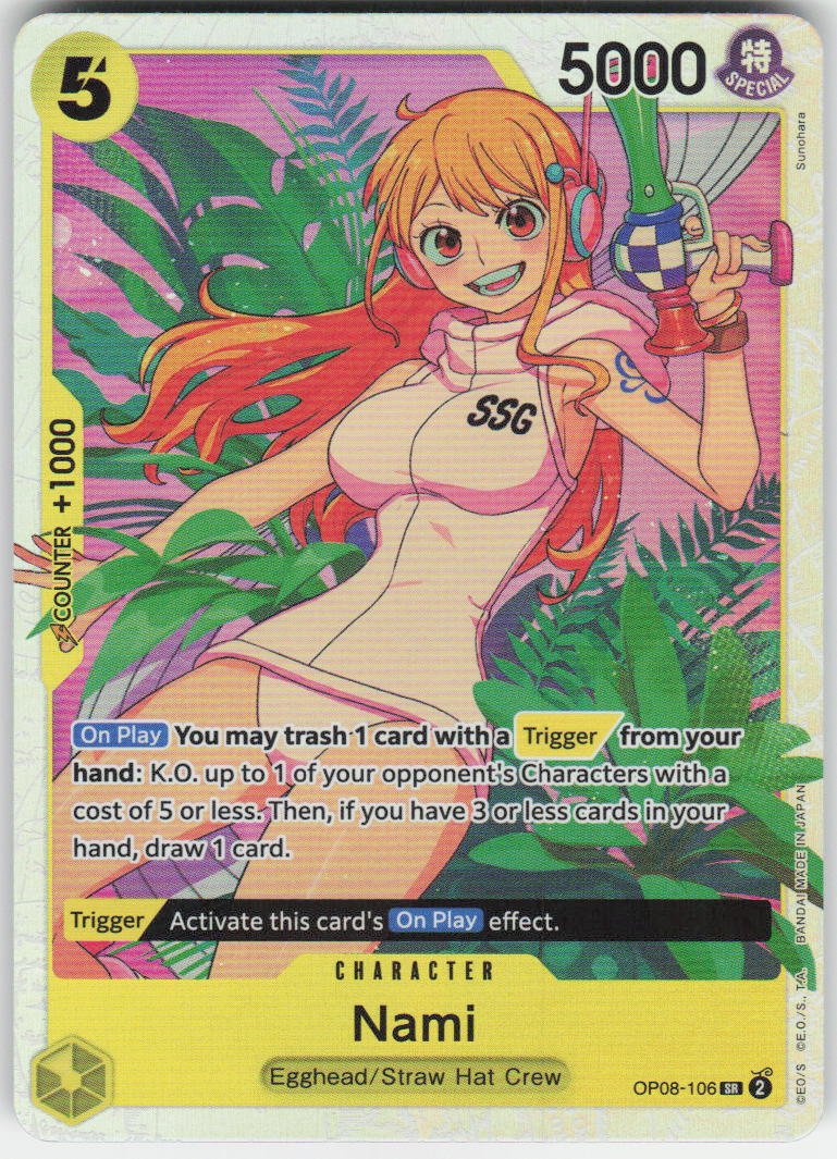 Nami SR Two Legends OP08-106 NM