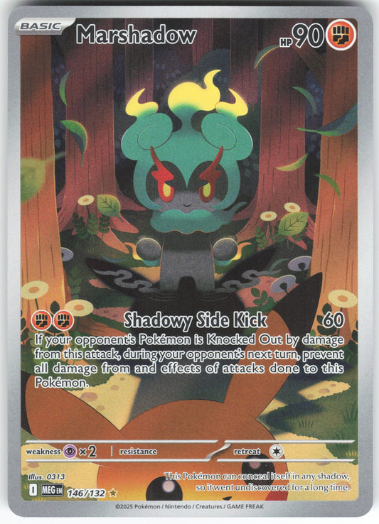 Marshadow - Illustration Rare ME01: Mega Evolution 146/132 NM