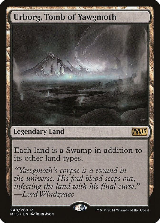 Urborg, Tomb of Yawgmoth 248 Rare Magic 2015 (M15) NM/M