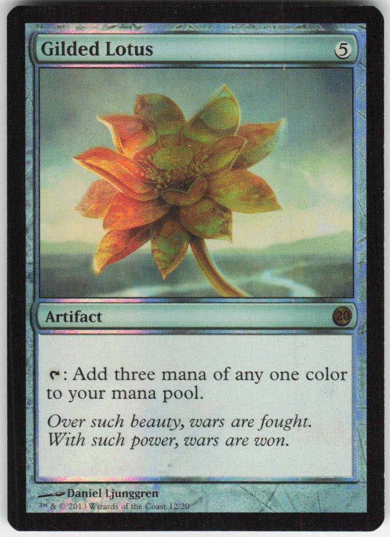 Gilded Lotus (Foil) M From the Vault: Twenty 12 NM