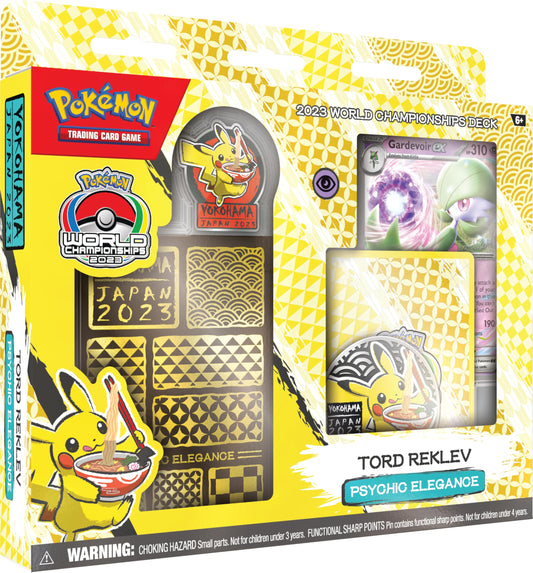 Pokemon TCG: 2023 Pokemon TCG World Championships Deck - Tord Reklev Psychic Elegance