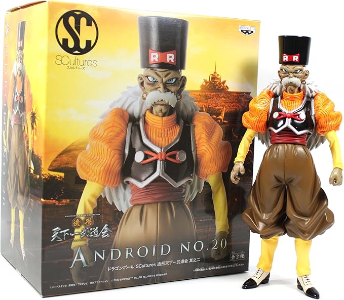 Banpresto Dragon Ball Z Scultures Tenkaichi Budokai Figure NO BOX – Android 20