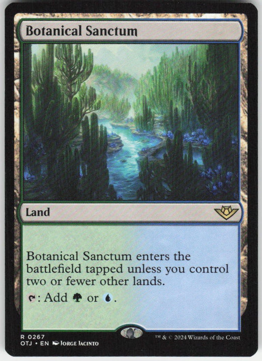 Botanical Sanctum R Outlaws of Thunder Junction 267 NM