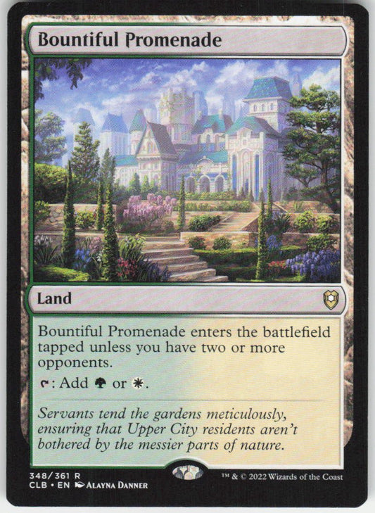 Bountiful Promenade R Commander Legends: Battle for Baldur's Gate 348 NM