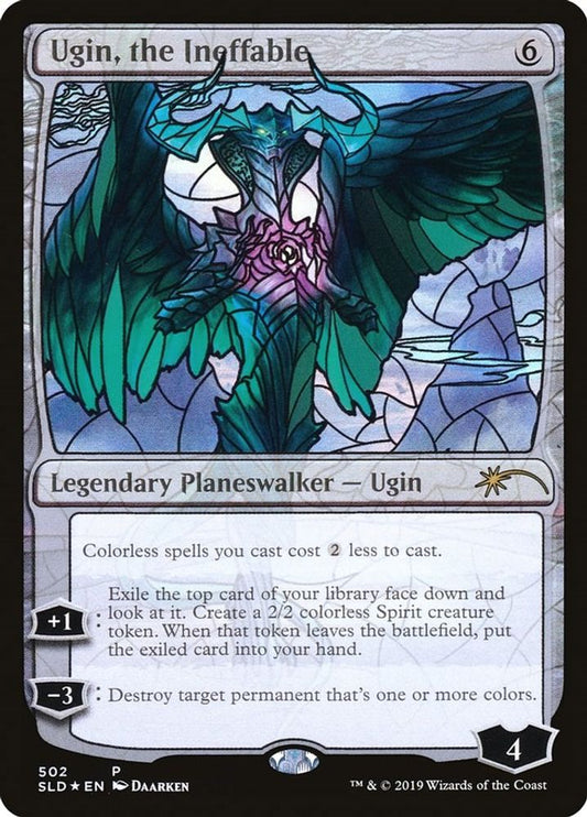 Ugin, the Ineffable (Stained Glass) 502 Foil Secret Lair Drop Series Holo NM/M