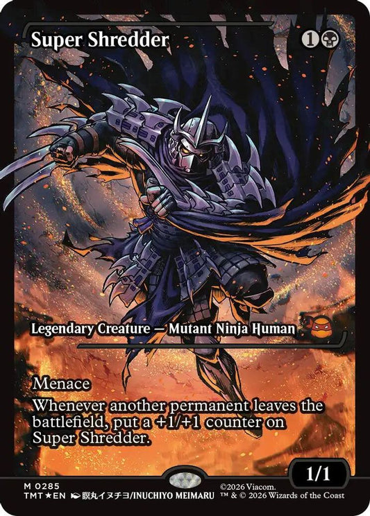 Super Shredder (Showcase) 0285 Mythic Teenage Mutant Ninja Turtles Holofoil NM/M