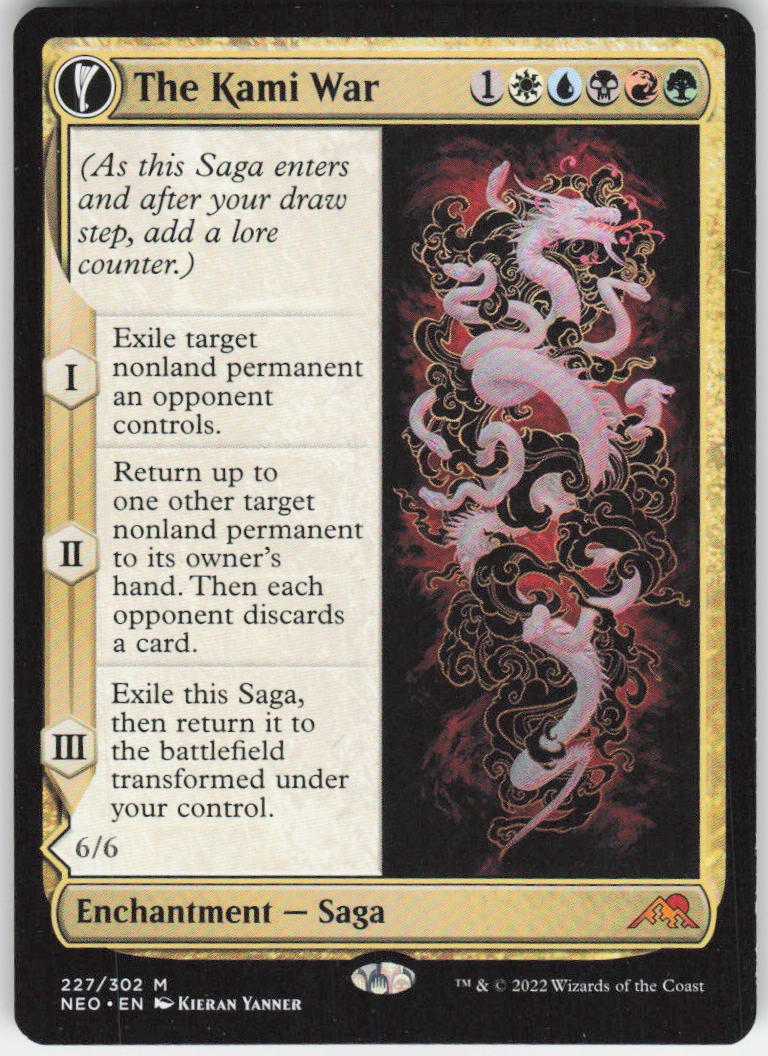 The Kami War M Kamigawa: Neon Dynasty 227 NM