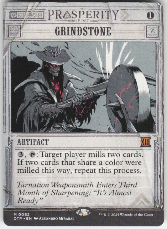 Grindstone M Outlaws of Thunder Junction: Breaking News 62 NM