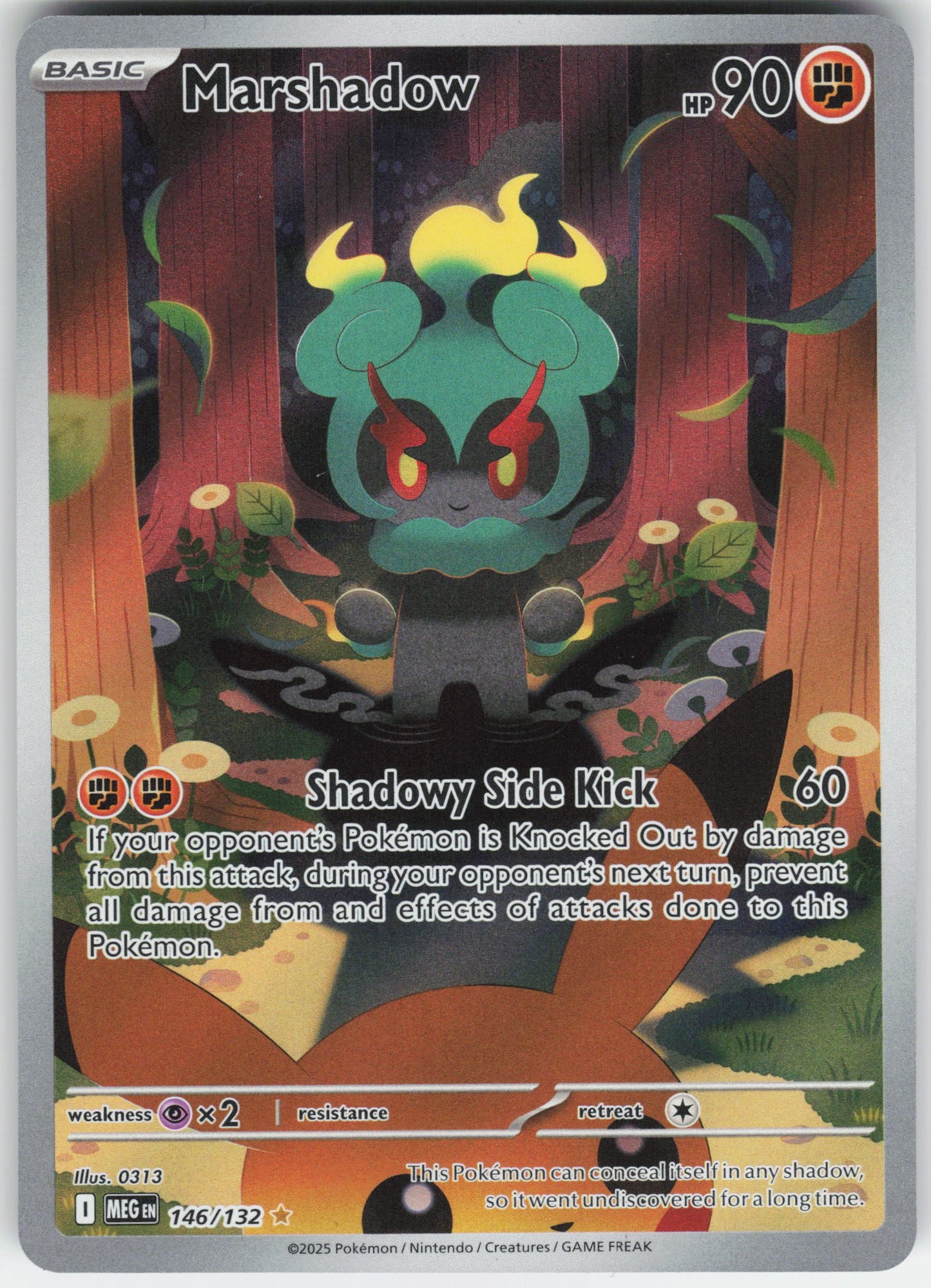 Marshadow - Illustration Rare ME01: Mega Evolution 146/132 NM