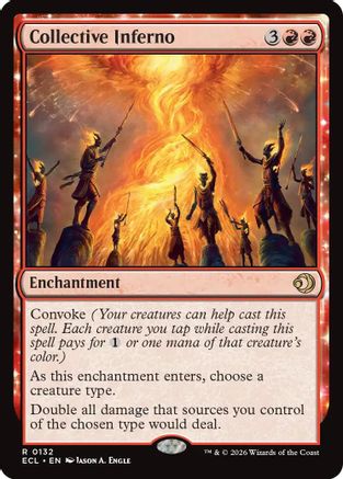 Collective Inferno 132 Rare Lorwyn Eclipsed NM/M