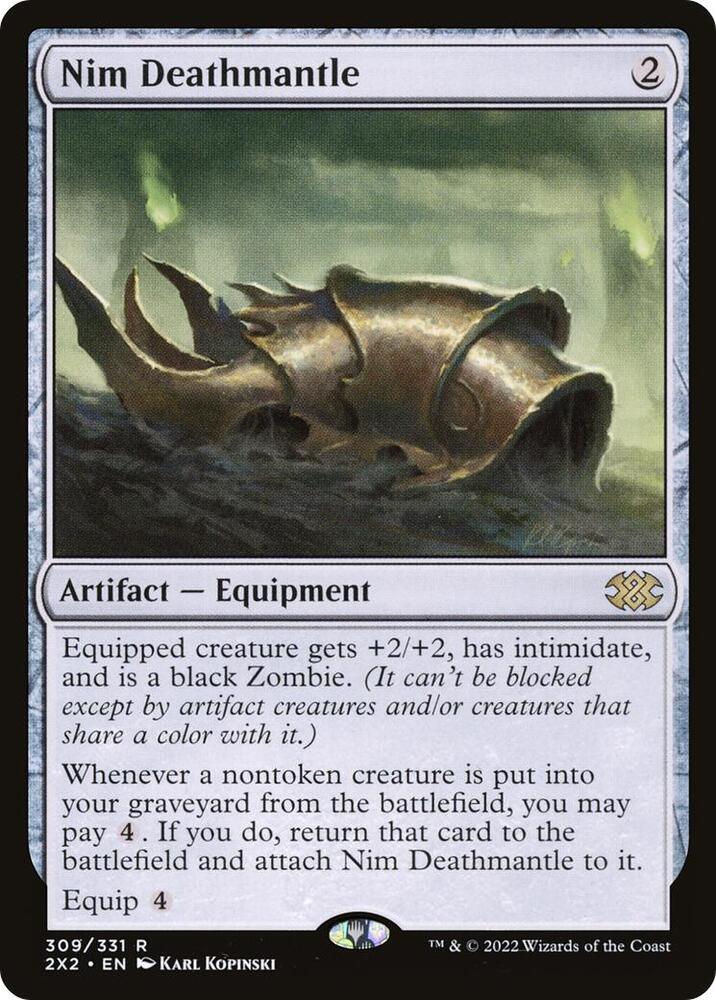 Nim Deathmantle 309 Rare Double Masters 2022 NM/M