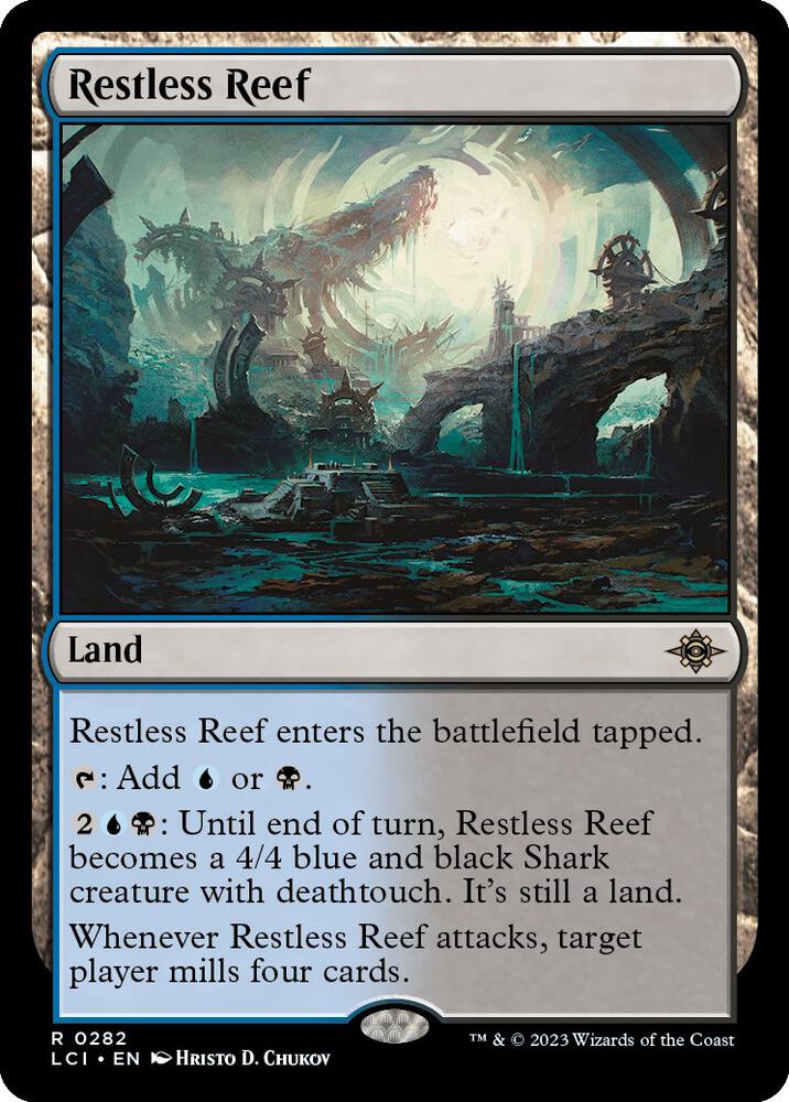Restless Reef 282 Rare The Lost Caverns of Ixalan NM/M