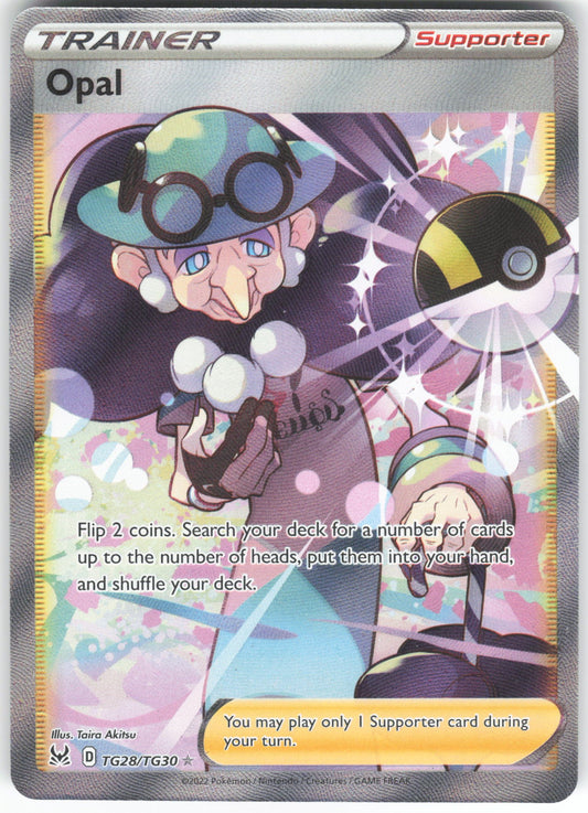 Opal Ultra Rare SWSH11: Lost Origin Trainer Gallery TG28/TG30 NM