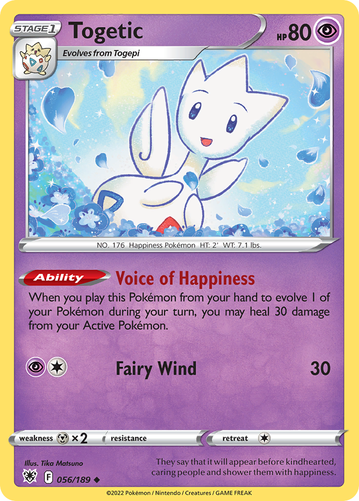 Togetic 056/189 Uncommon Astral Radiance NM/LP