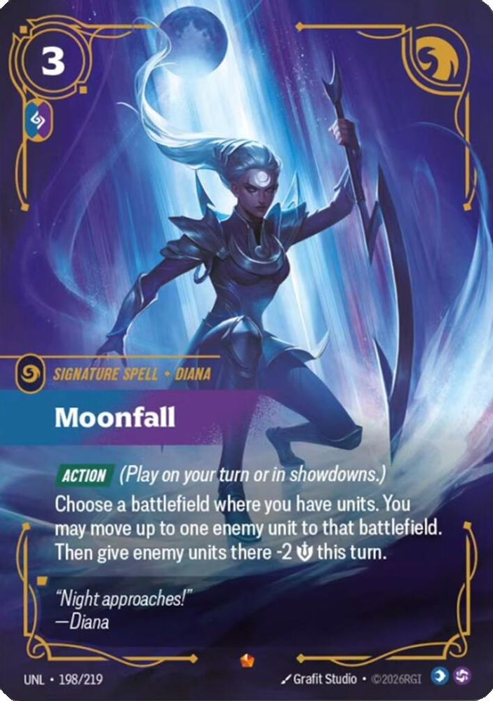 Moonfall 198/219 Epic Unleashed NM/M