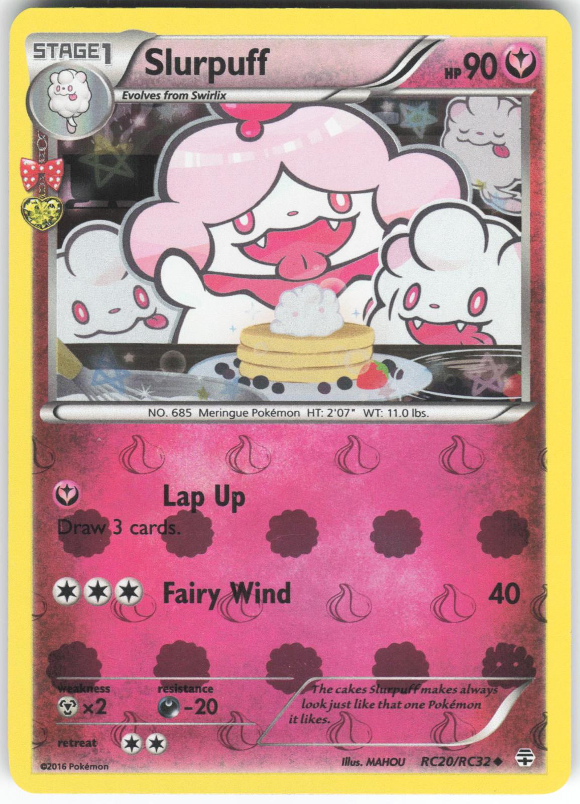 Slurpuff RC20/RC32 Uncommon Generations LP
