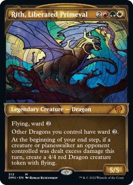 Rith, Liberated Primeval (Showcase) 313 Mythic Dominaria United NM/M
