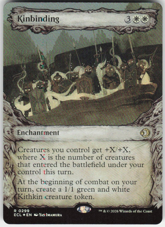 Kinbinding (Showcase Foil) R Lorwyn Eclipsed 299 NM