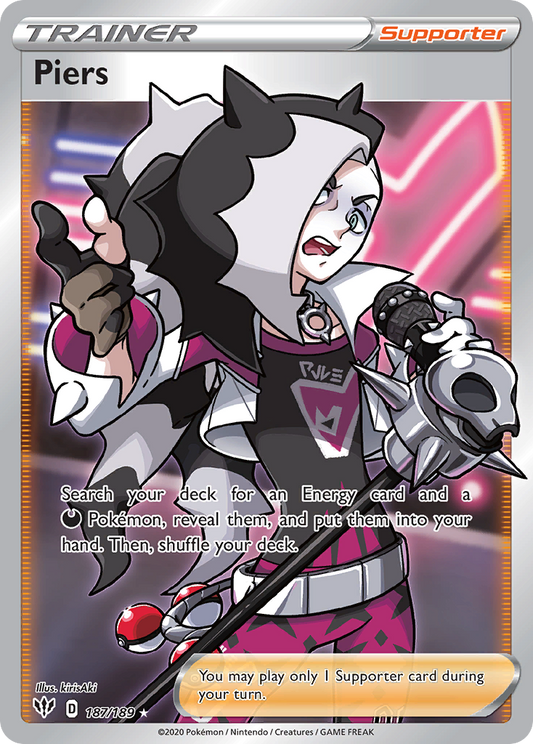 Piers 187/189 Ultra Rare Darkness Ablaze NM/M