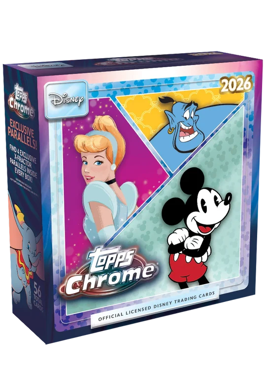 2026 Topps Chrome Disney Mega Box
