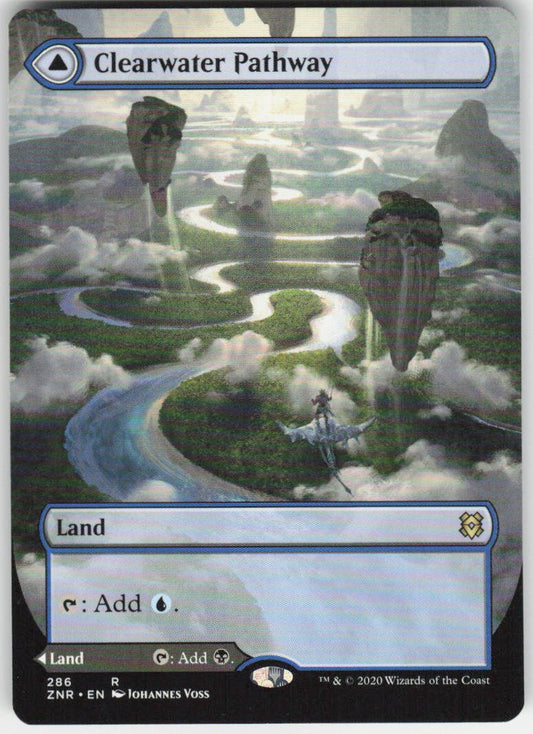 Clearwater Pathway (Borderless) R Zendikar Rising 286 NM