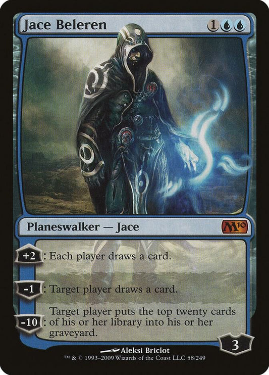 Jace Beleren 58 Mythic Magic 2010 (M10) NM/M