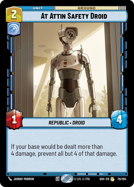 At Attin Safety Droid 70/264 Rare Ashes of the Empire NM/M