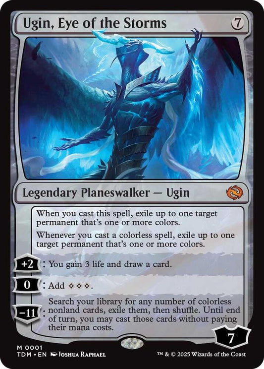 Ugin, Eye of the Storms 1 Mythic Tarkir: Dragonstorm NM/M
