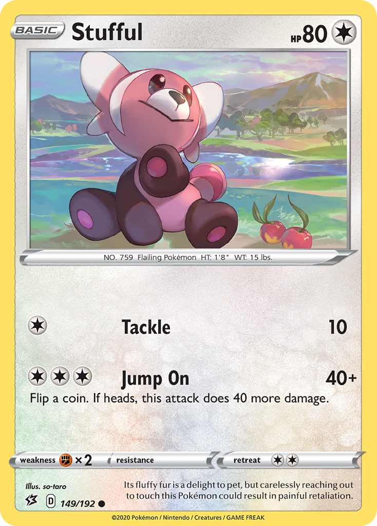 Stufful 149/192 Common Reverse Holo Rebel Clash NM/LP