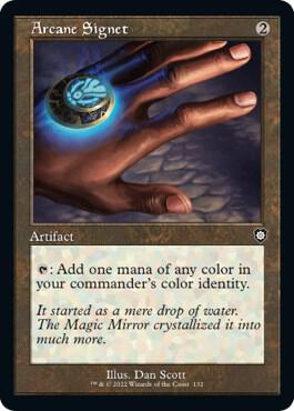 Arcane Signet (Retro Frame) 132 Common Commander: The Brothers' War NM/M