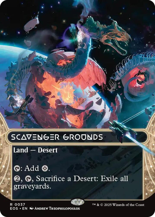 Scavenger Grounds (0037) (Borderless) 37 Edge of Eternities: Stellar Sights NM/M