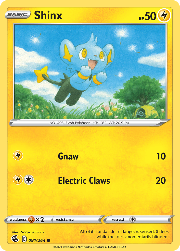 Shinx 091/264 Common Fusion Strike NM/LP