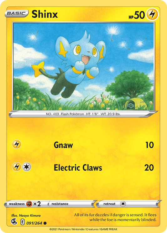 Shinx 091/264 Common Fusion Strike NM/LP