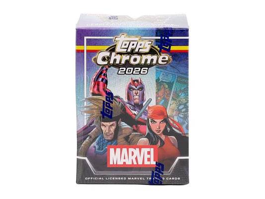 2026 Topps Chrome Marvel Comics Value Blaster Box