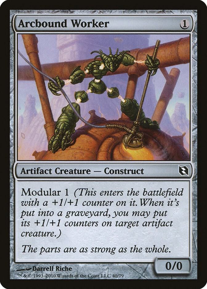 Arcbound Worker 40 Common Duel Decks: Elspeth vs. Tezzeret NM/M