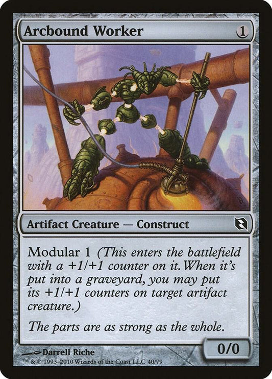Arcbound Worker 40 Common Duel Decks: Elspeth vs. Tezzeret NM/M