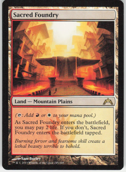 Sacred Foundry R Gatecrash 245 NM