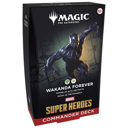 PREORDER: Magic: The Gathering | Marvel Super Heroes - Commander Deck - Wakanda Forever