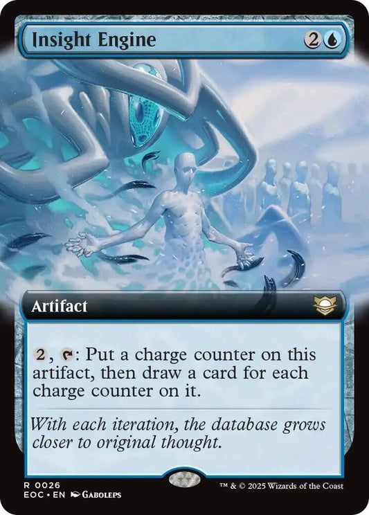 Insight Engine (Extended Art) 26 Rare Commander: Edge of Eternities NM/M