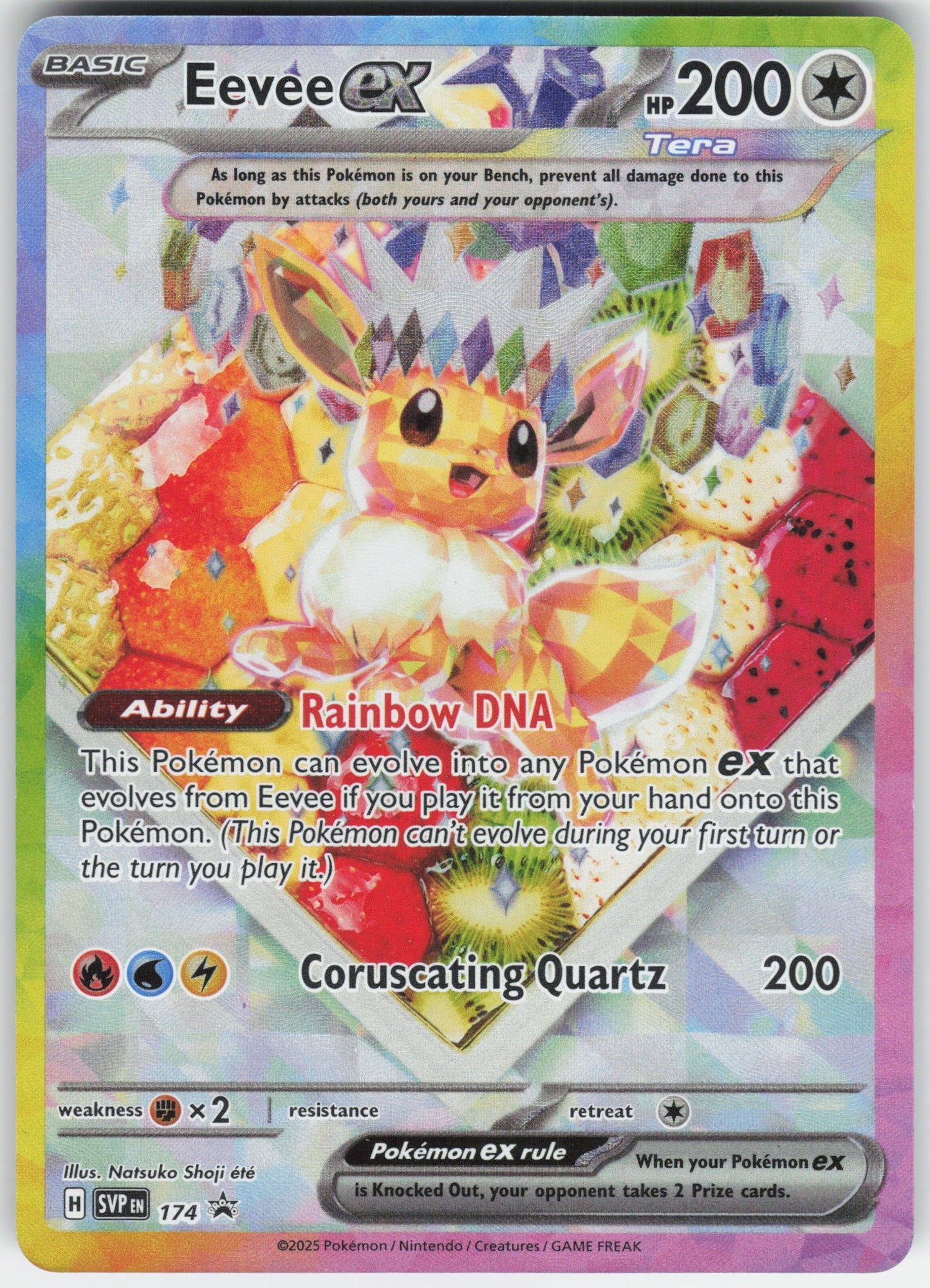 Eevee ex Promo SV: Scarlet & Violet Promo Cards 174 NM