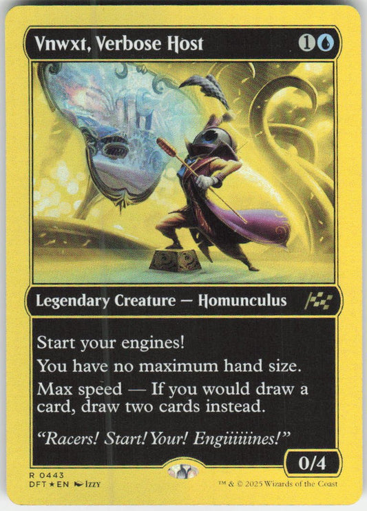 Vnwxt, Verbose Host (First-Place Foil) R Aetherdrift 443 NM