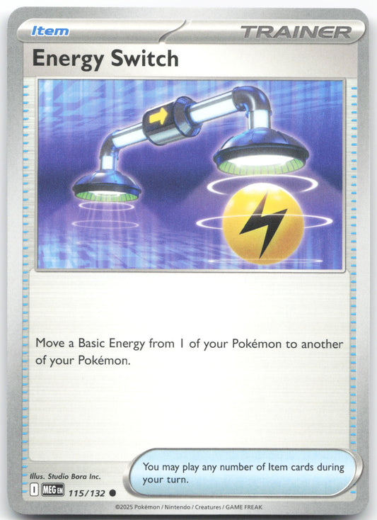 Energy Switch Common ME01: Mega Evolution 115/132 NM